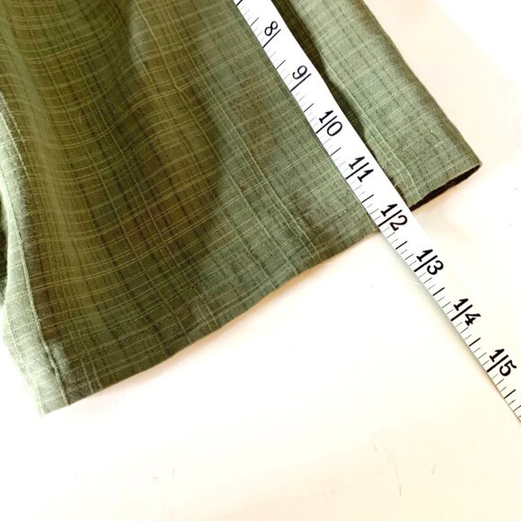 5.11 Tactical Series Shirt Mens Large Olive Green S/S Snap Button Conceal Carry - Picture 11 of 12